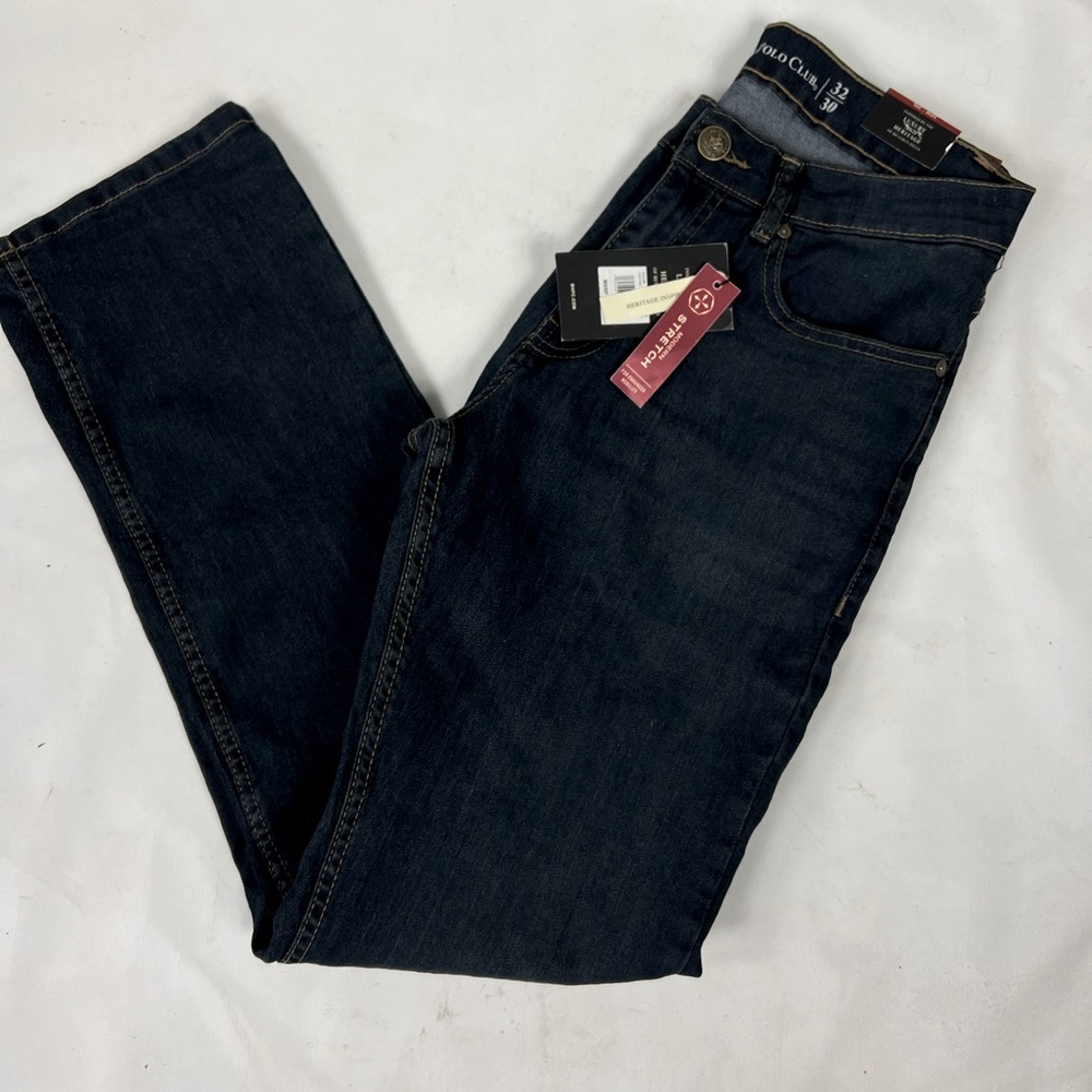 NWT Beverly Hills Polo Club Modern Stretch Jeans (Size: 32 X 30)